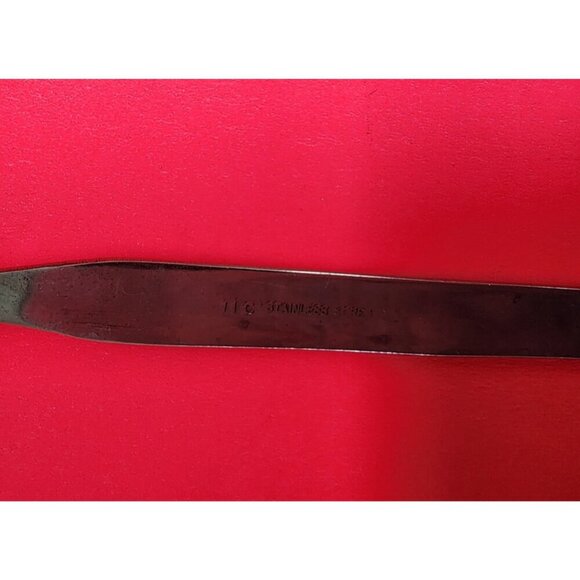 IIC Stainless Steel Imperial International Cutlery 4-Prong Fork Korea Scroll 6." - Picture 3 of 3